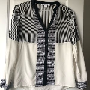 DVF silk shirt